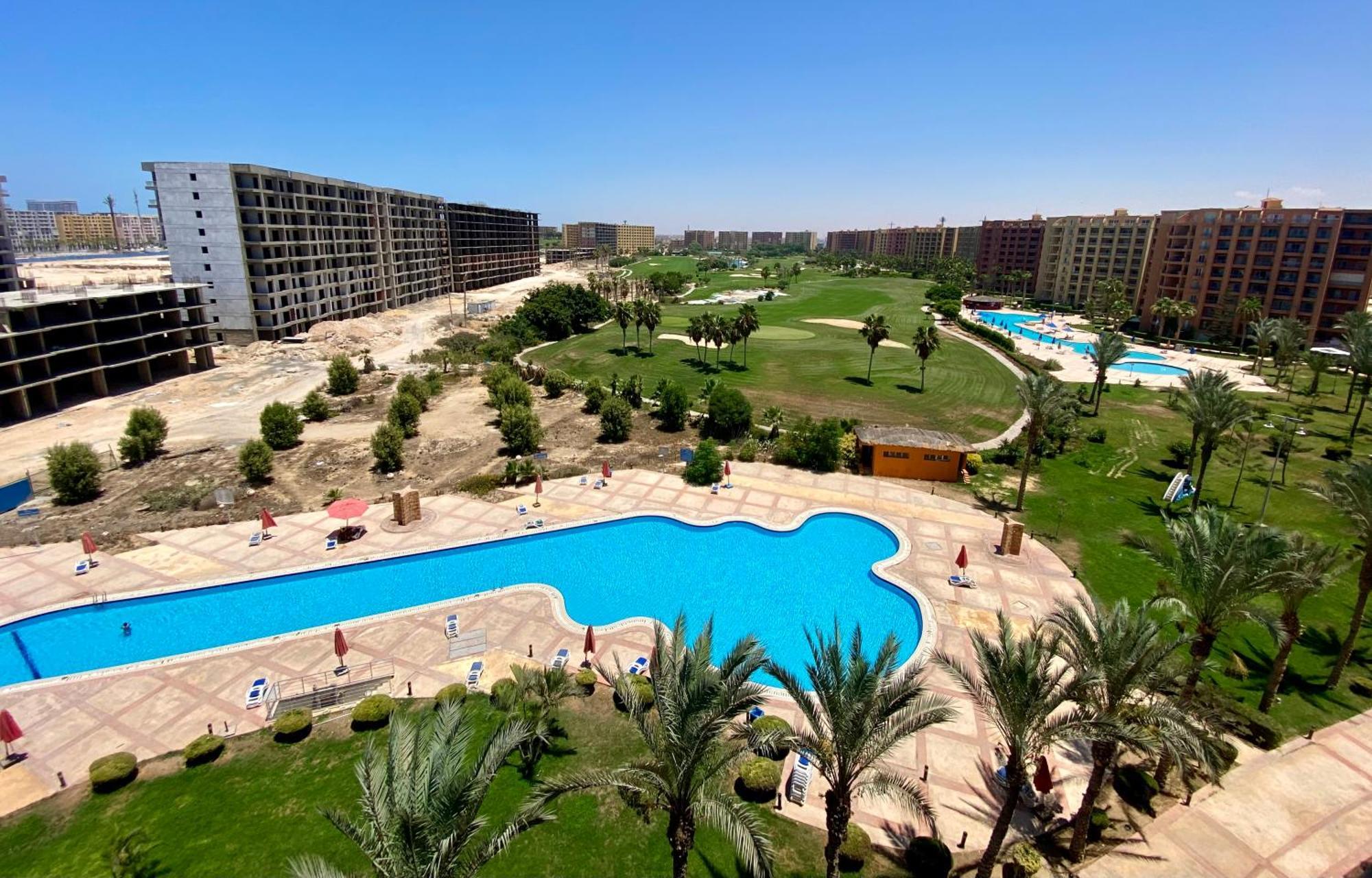 Porto Golf Marina Aqua Park & Beach Access By Best Of Bedz العلمين المظهر الخارجي الصورة